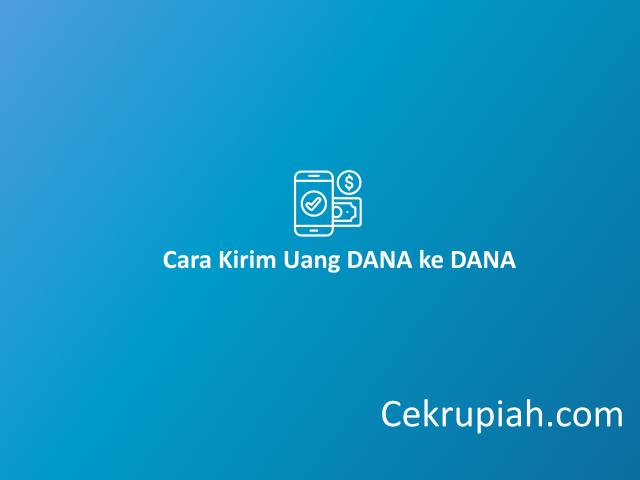 cara kirim uang dana ke dana