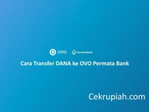 cara transfer dana ke ovo permata bank